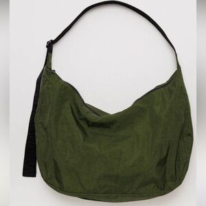 Only worn once Nylon Crescent Bag in Bay Laurel! So versatile and lightweight!